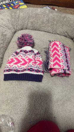 Hat and scarf