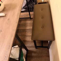 Dining Bench And Table Set 
