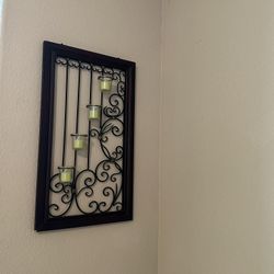 Wall Decor Candle Holder