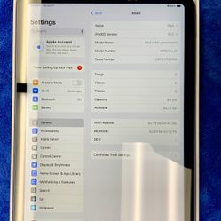 Apple iPad 10th Generation Tablet Tab E Reader Touchscreen Display 64gb Memory Storage Wifi Bluetooth USB-C Apps iOS Internet Browser Portable 