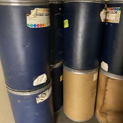 Barrels Of Clothing All Different Kinds