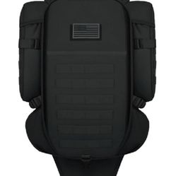 East West U.S.A RT538/RTC538 Tactical Molle Military Assault Rucksacks Backpack, Black