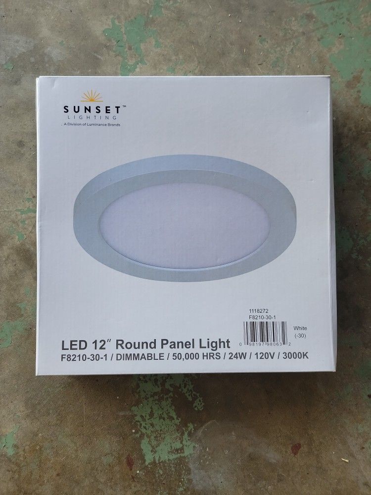Round Panel Light