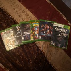 6 Used Xbox One Video Games Good Condition (Sold All Together) 