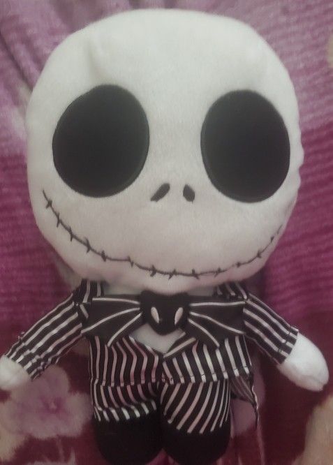 2DVD MOVIES, JACK SKELINGTON PLUSHIE AND CORPSE BRIDE ORNAMENT