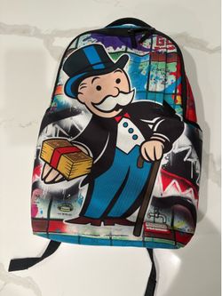 SPRAYGROUND MONOPOLY MONEY MOVES BACKPACK