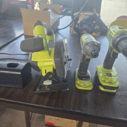 Ryobi Cordless Tools 