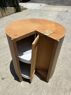 Lazy Susan cabinet