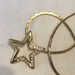 Star rhinestone necklace