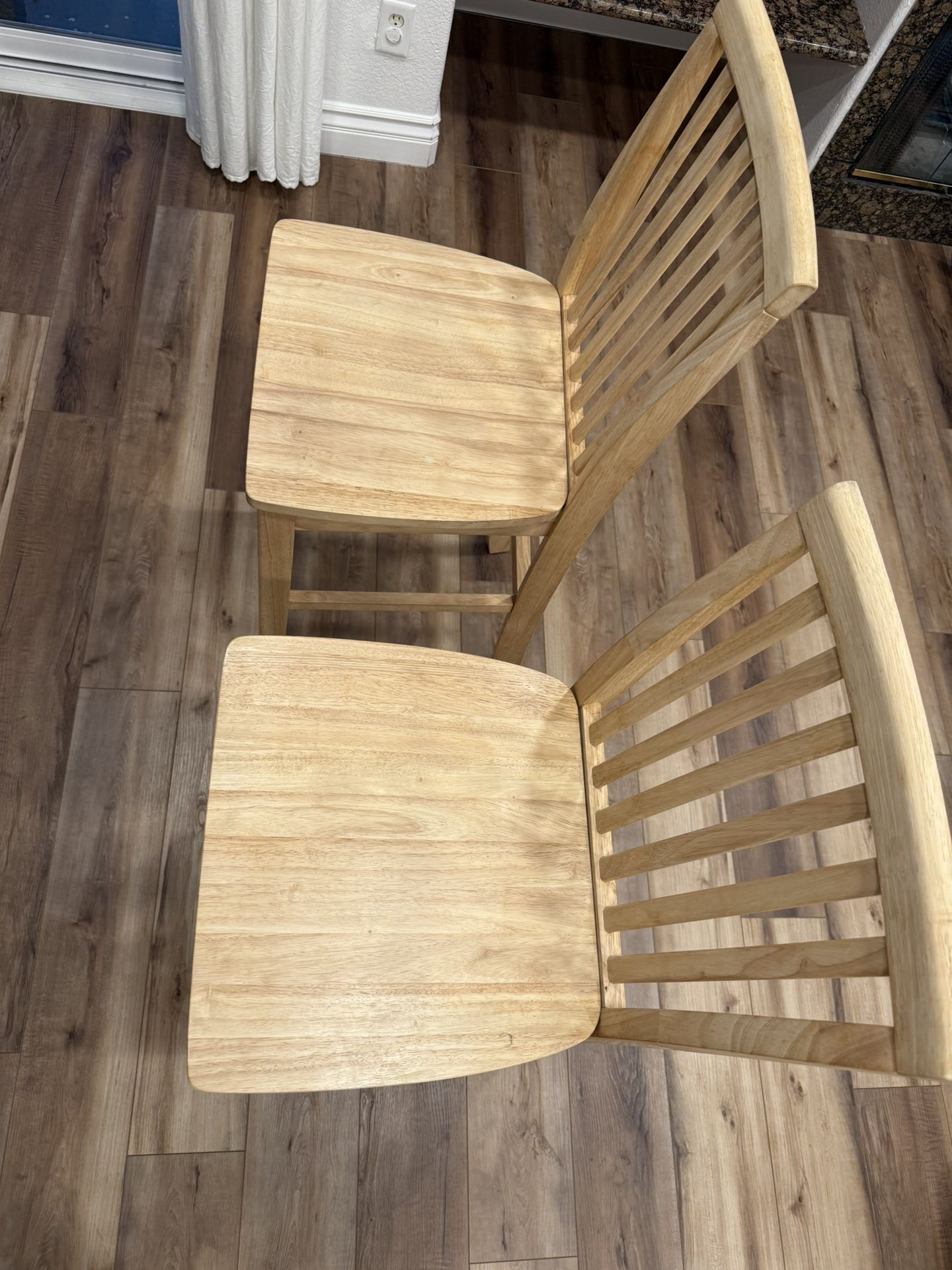 30 in. Unfinished Wood Bar Stools