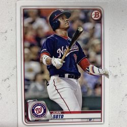 2020 Topps Juan Soto #10 Washington Nationals Baseball Card