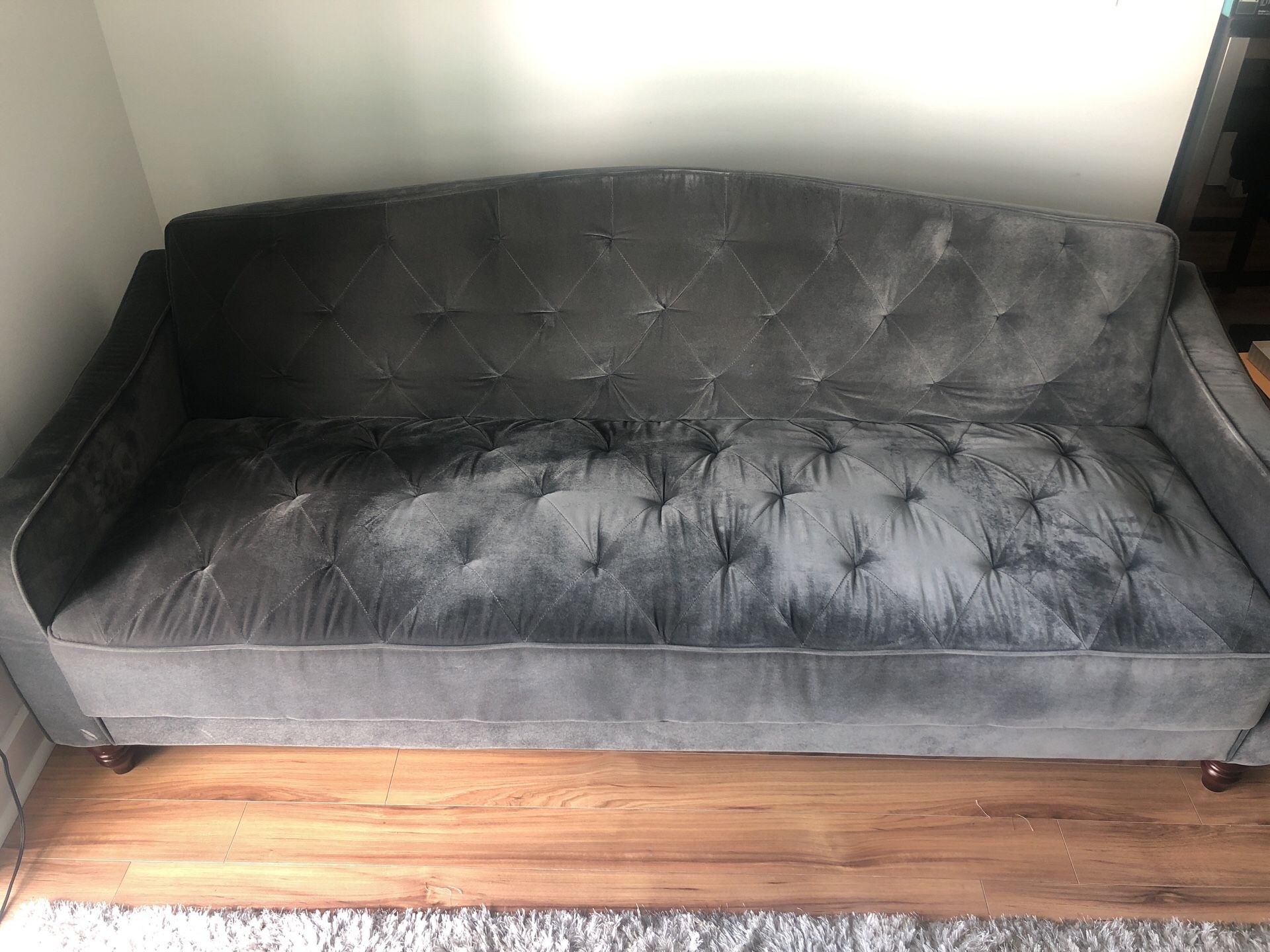 Gray Futon