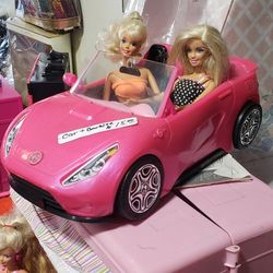 2 Barbies And A Car