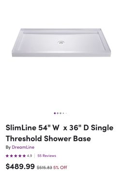 NEW Shower pan