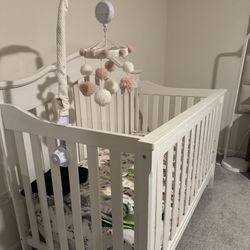 Baby Crib With Mattress
