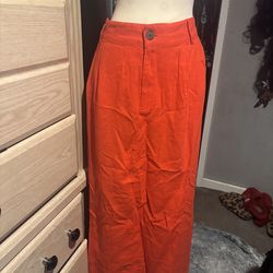 NWT orange maxi skirt xl