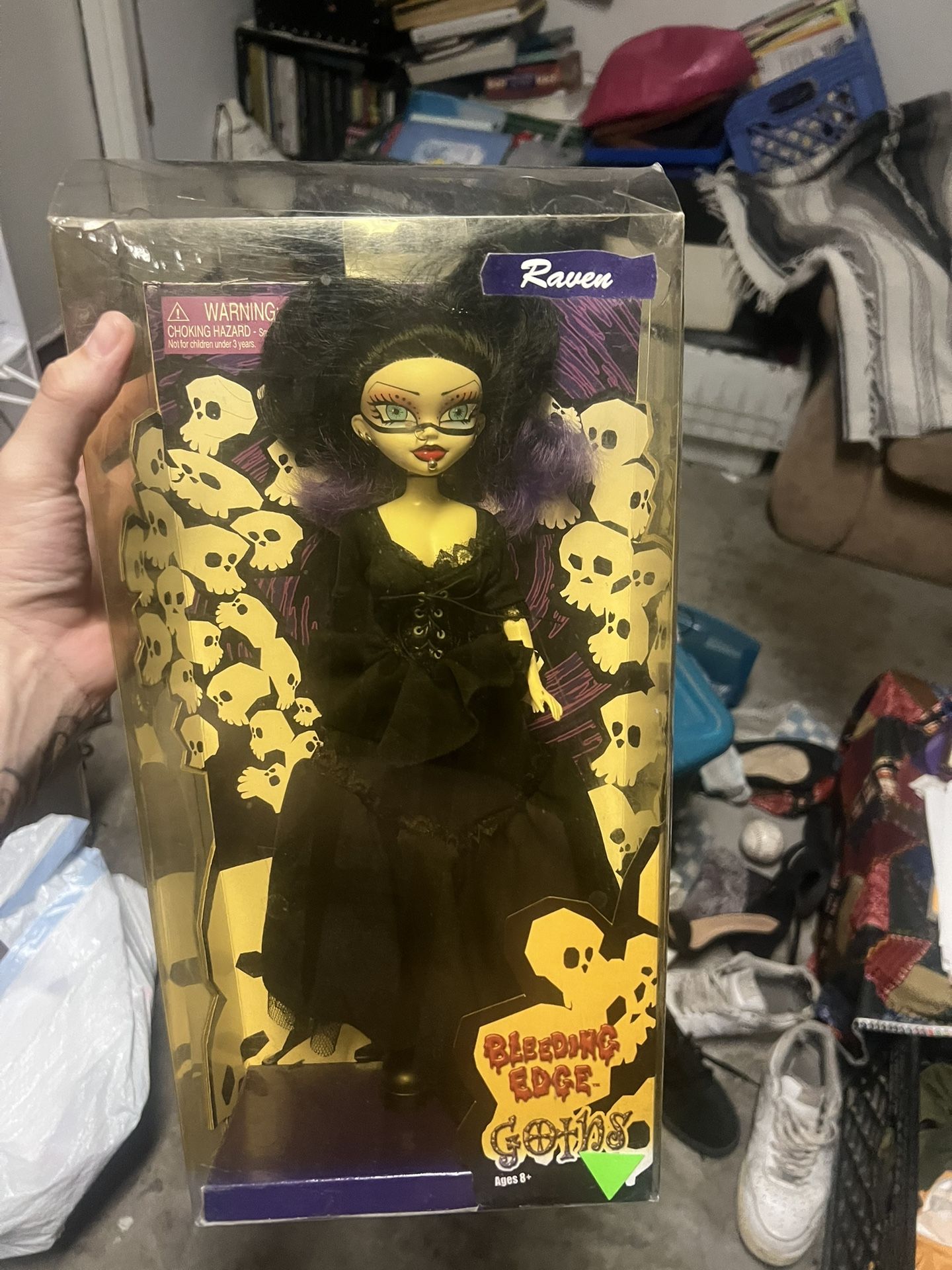 Bleeding Edge Goths Raven Doll Vintage SERIES 1