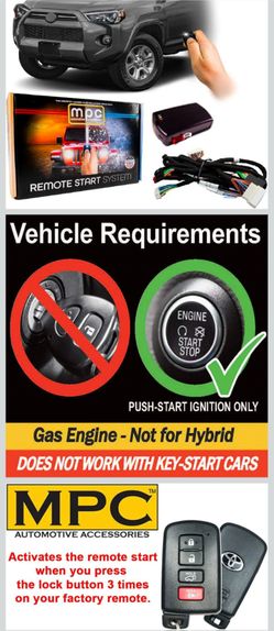 4RUNNER  REMOTE START KIT
