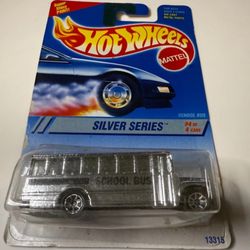Hot Wheels Silver Series School Bus #4 of 4 cars