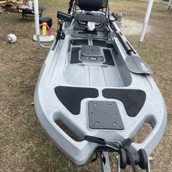 Ascend 133X Tournament Sit-On-Top Kayak with Yak-Power - Stealth