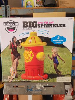 6ft Fire Hydrant Sprinkler