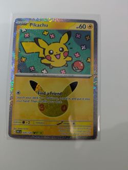 30th Celebration Pikachu 07/30