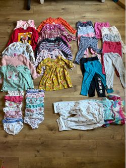 Kid girls clothing bundle lot size 4T