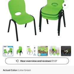 Childrens Stackable Chairs Lifetime