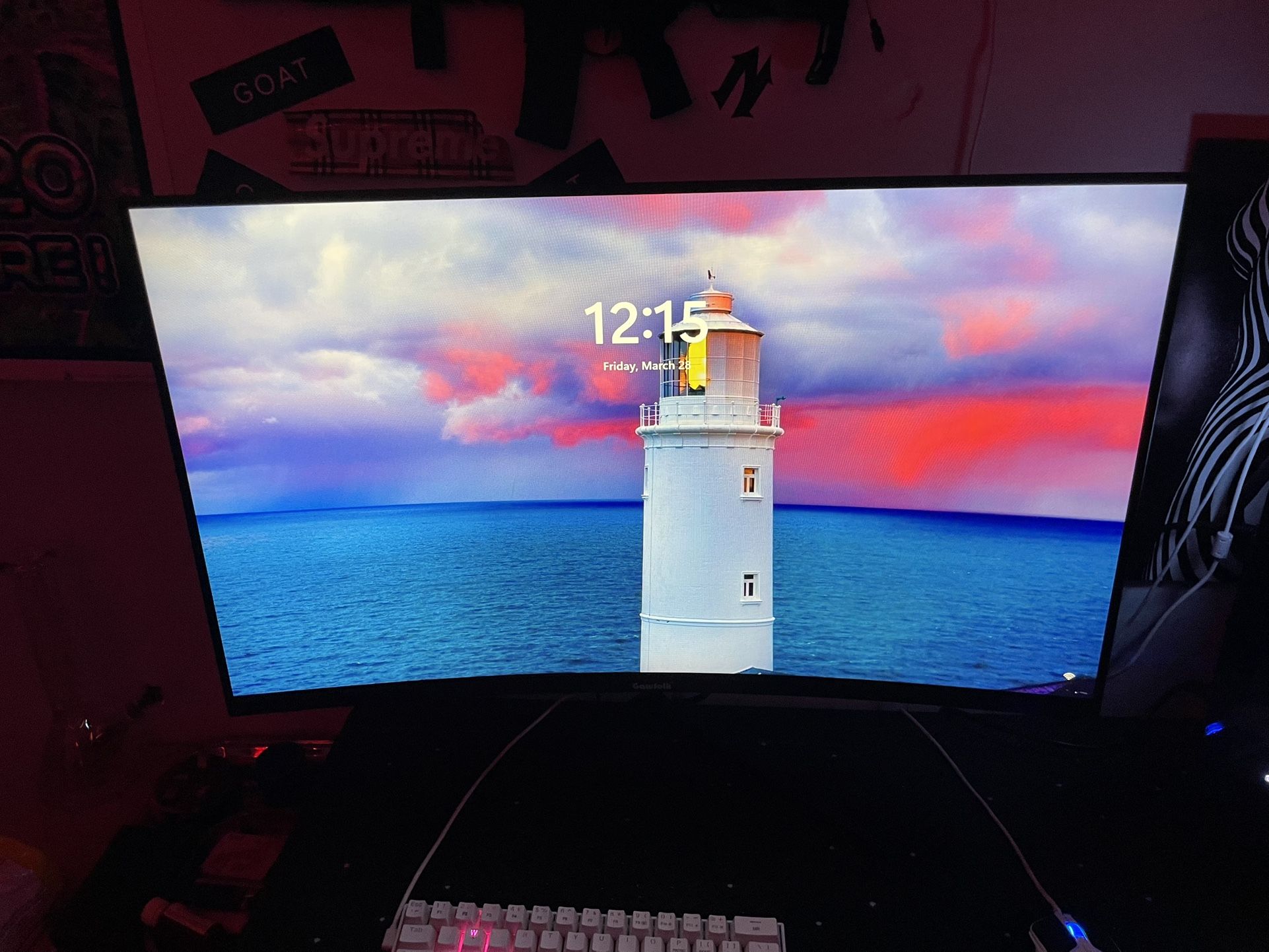 32 inch Gaming Monitor 1800R Curved Computer Monitors 165HZ / 180HZ PC Monitors VA Screen for Home, Office and Dormitory, FHD 1080P Computer Monitor S