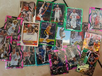 25 mix of NBA AND WNBA CARDS