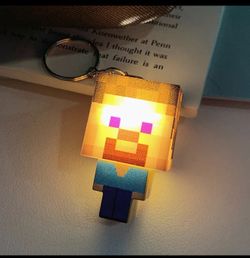 Minecraft Light up Keychains