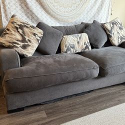 96 In. Sofa/Couch With Pillows
