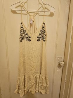 Alysi Cream Dress - Size Small