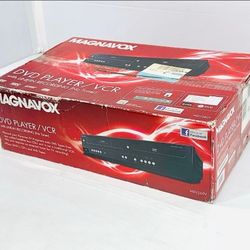 Magnavox MDV260V DVD Player/VCR Combo Player, Open box, TESTED CLEAN