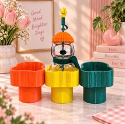 Snoopy Winter Car Cup Holder – Made-to-Order