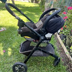 evenflo pivot travel stroller & car seat 