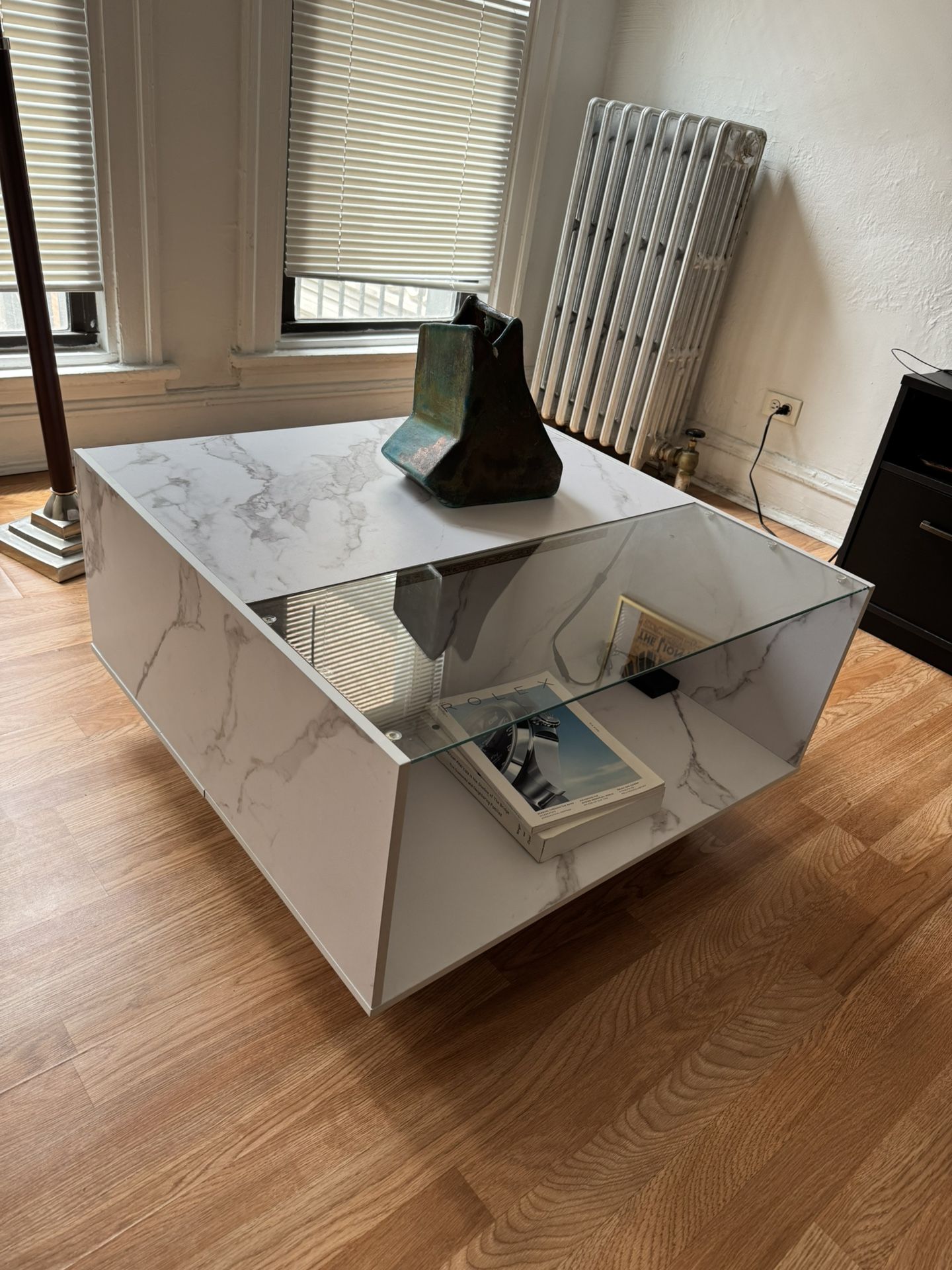Marble Style Coffee Table