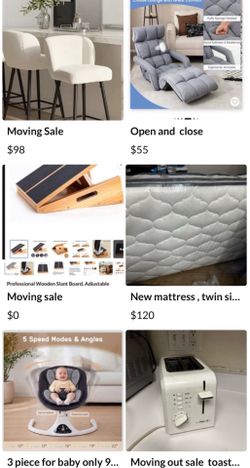 Moving  out  sale