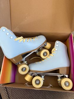 Impala Light Blue Quad Roller Skates