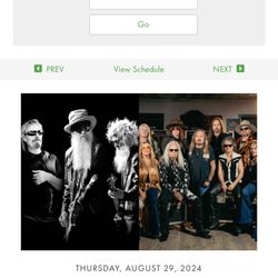Lynyrd Skynryd & ZZ Top at Ravinia