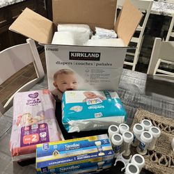 Baby Diapers & Milk