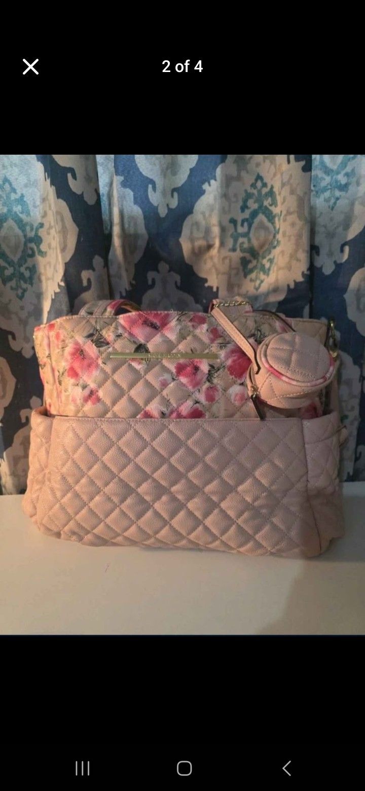 Steve Madden Floral Diaper Bag