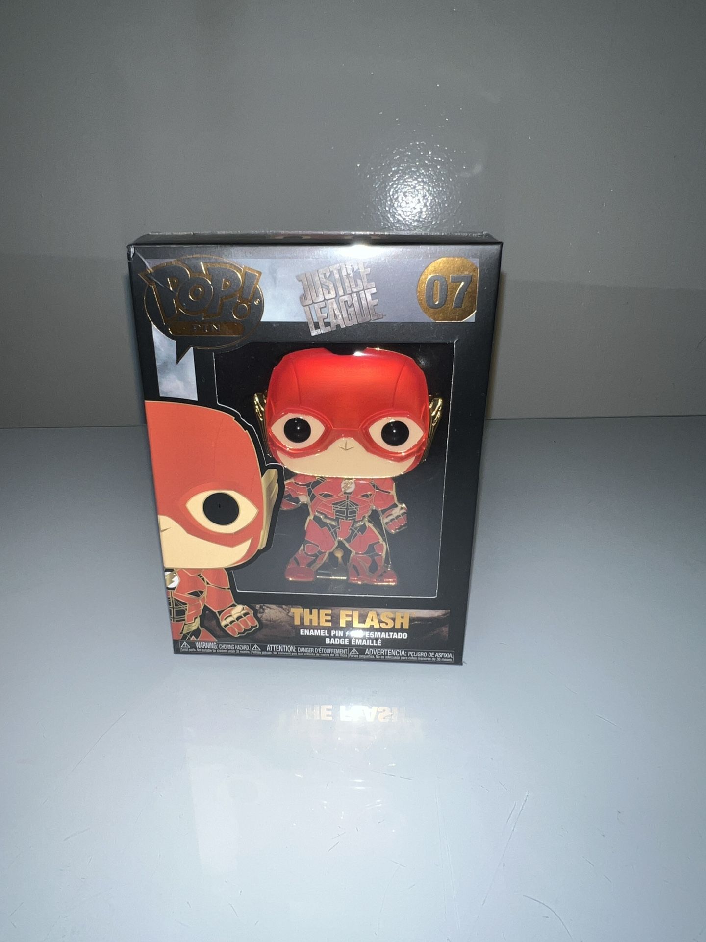 THE FLASH ENAMEL PIN
