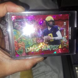 Dino Might 1/1 Jj Mccarthy 