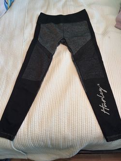 Hurley leggings , black, medium