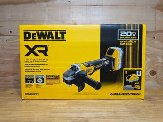 DeWalt 20V MAX XR Brushless Angle Grinder Kit DCG410WW1