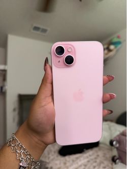 Pink Iphone 15 plus
