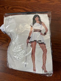 Underwraps Olympia Goddess Costume Adult Women Size Small S Greek Roman Dress