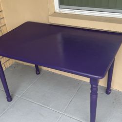 Purple Table