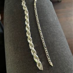 925 Silver Rope Bracelet